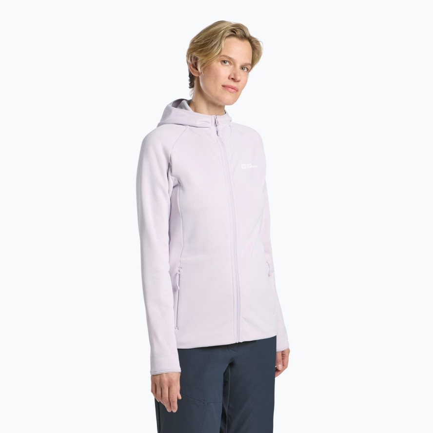 Bluza damska Jack Wolfskin Baiselberg Hooded FZ