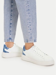 Guess Sneakersy FLJE14 LEA12 Biały
