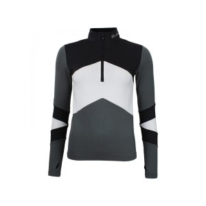 Damska koszulka 1st Skin z zamkiem błyskawicznym Peak Mountain