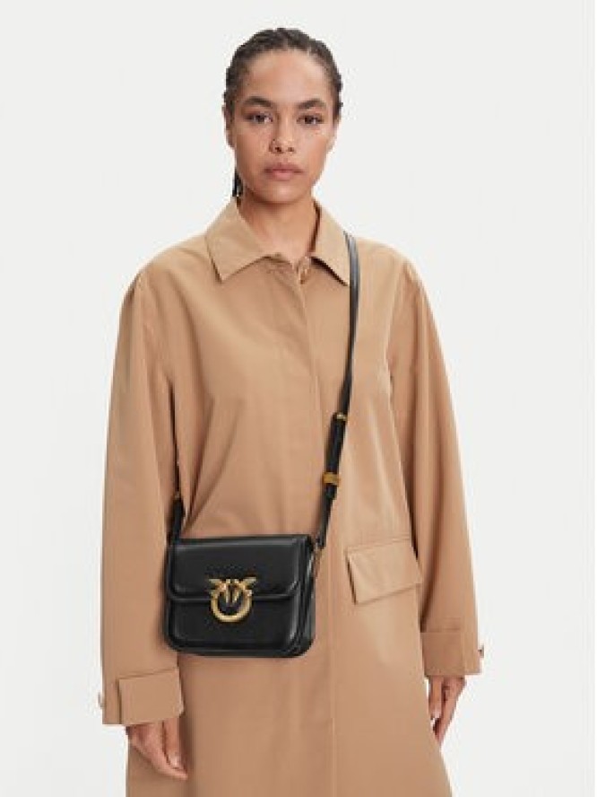 PINKO Torebka Love Box Bag Fl Mini PE 25 PLTT 104297 A26J Czarny