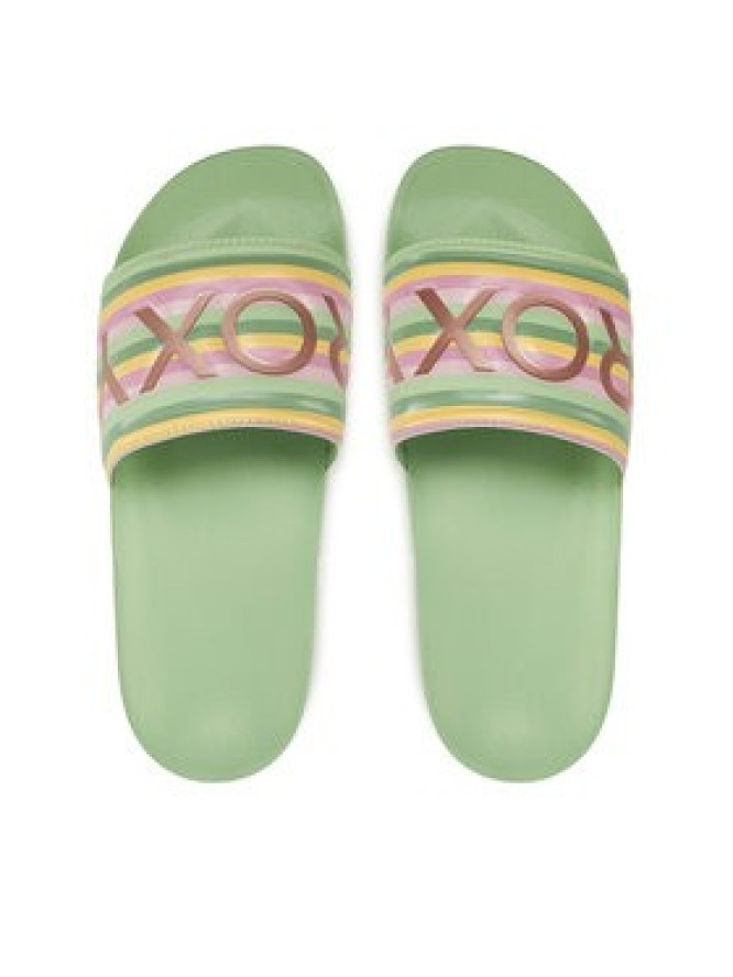 Roxy Klapki ARJL100679 Zielony