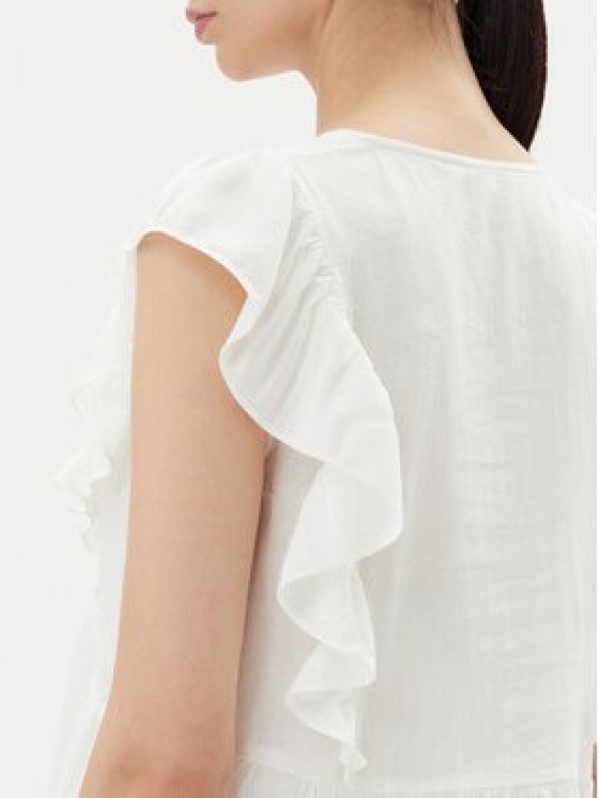 ONLY Bluzka Rian 15349090 Biały Regular Fit