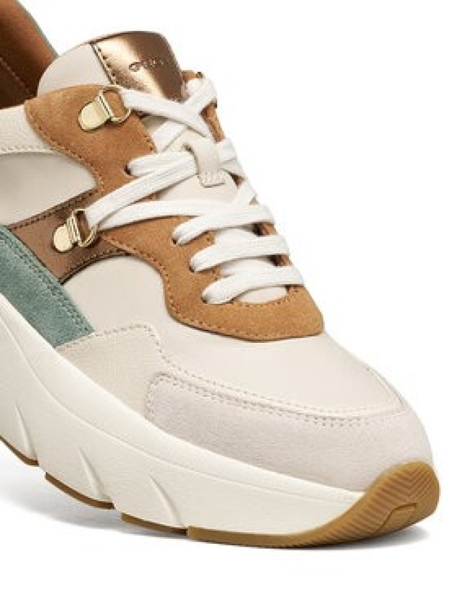 Geox Sneakersy D Diamanta D36UFE 022BC CT65V Brązowy