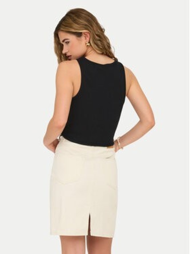 ONLY Top Shelly 15325019 Czarny Slim Fit