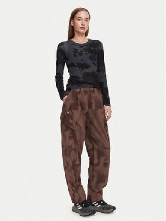 adidas Spodnie outdoor Terrex Xploric Clima365 KH2594 Brązowy Loose Fit