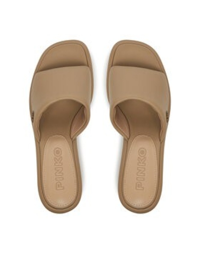 PINKO Klapki Tara 01 SD0277 P003 Beżowy