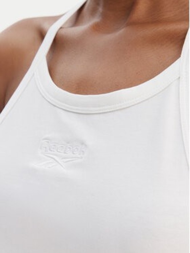 Reebok Top Tatianna RK25494CCW Biały Slim Fit