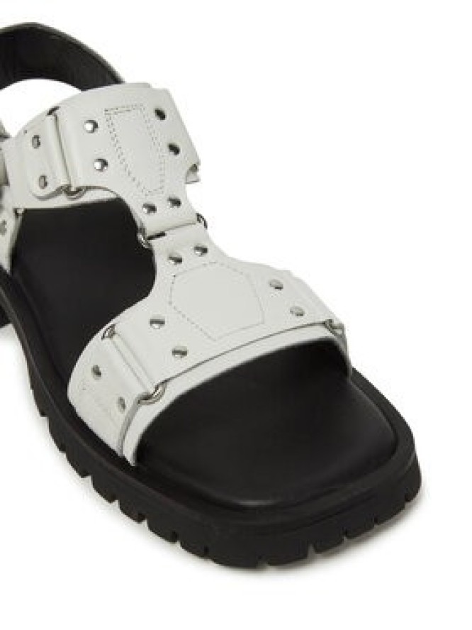 Bronx Sandały Rac-Quel 85041-A Biały