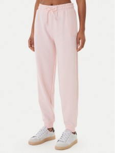 Guess Spodnie dresowe V6GB11 K3095 Różowy Regular Fit