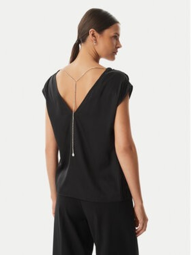 Rinascimento Bluzka CFC0020252002 Czarny Regular Fit