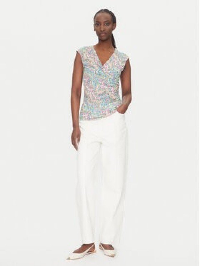 Morgan Bluzka 251-DPOPPA Kolorowy Slim Fit