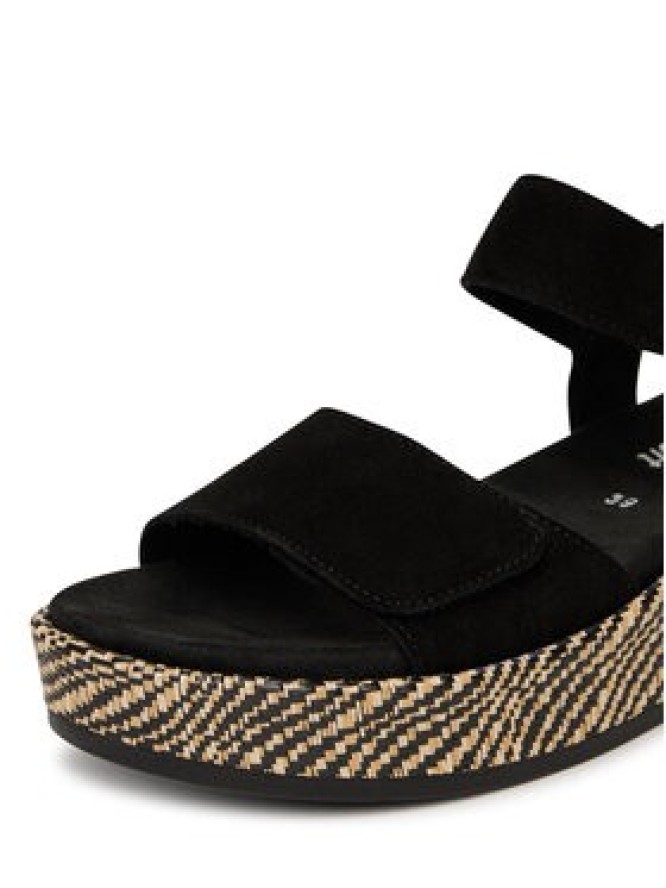 Remonte Sandały D1N54-02 Czarny