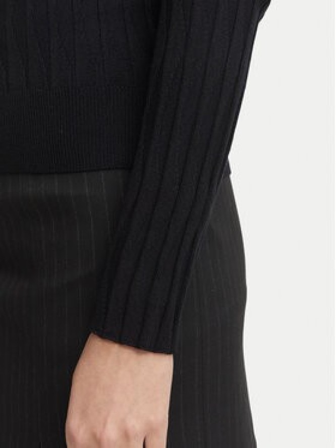 Morgan Bluzka 252-MROYA Czarny Slim Fit
