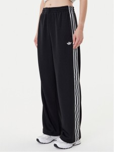 adidas Spodnie dresowe adicolor Firebird JV7525 Czarny Regular Fit