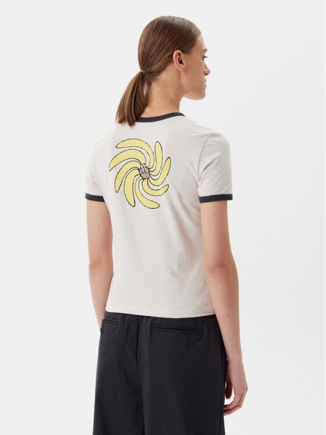 Element T-Shirt ELJZT00138 Beżowy Regular Fit