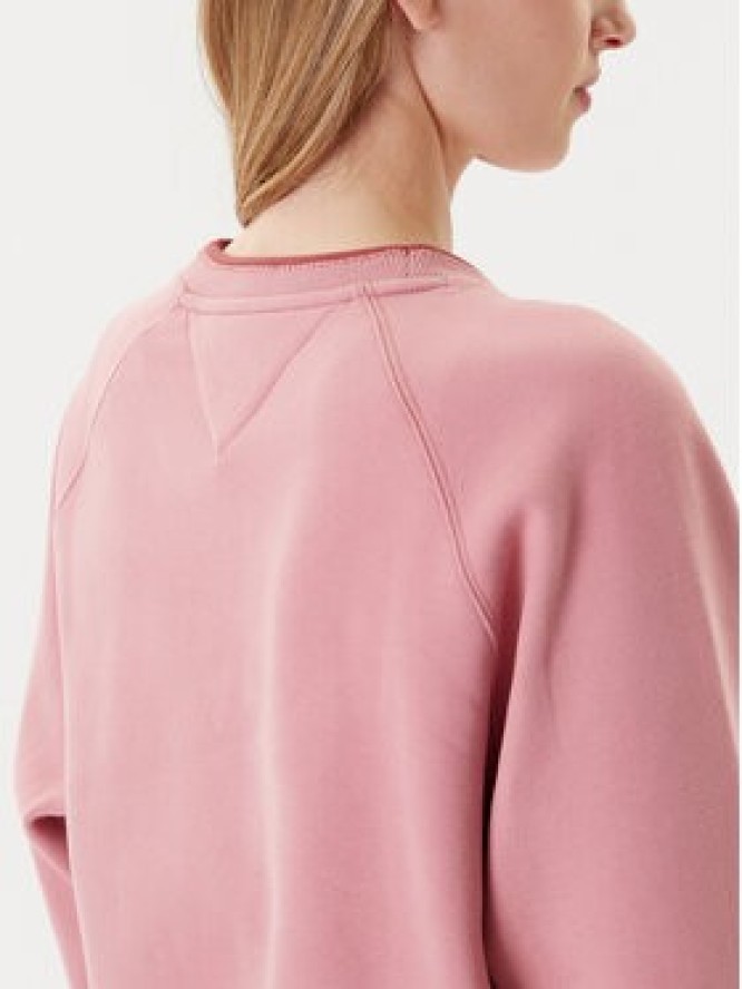Tommy Jeans Bluza Script DW0DW21196 Różowy Regular Fit