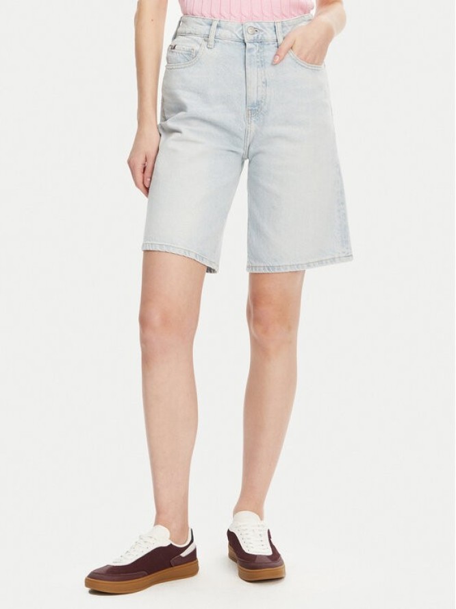Tommy Hilfiger Szorty jeansowe WW0WW44388 Niebieski Relaxed Fit