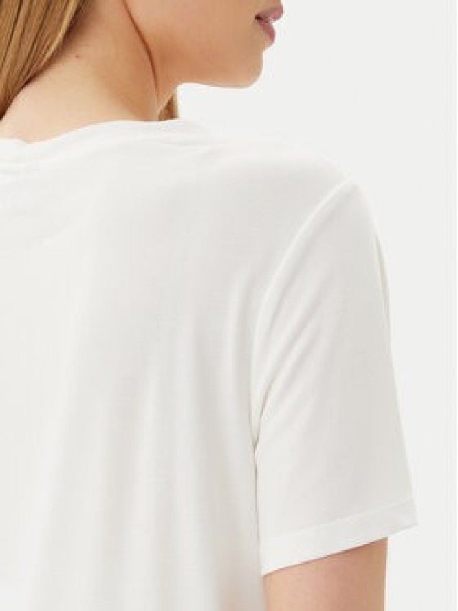 Pieces T-Shirt Anora 17148789 Biały Regular Fit