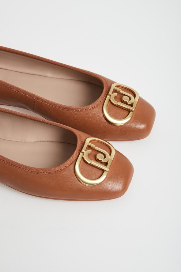 Baleriny skórzane LIU JO