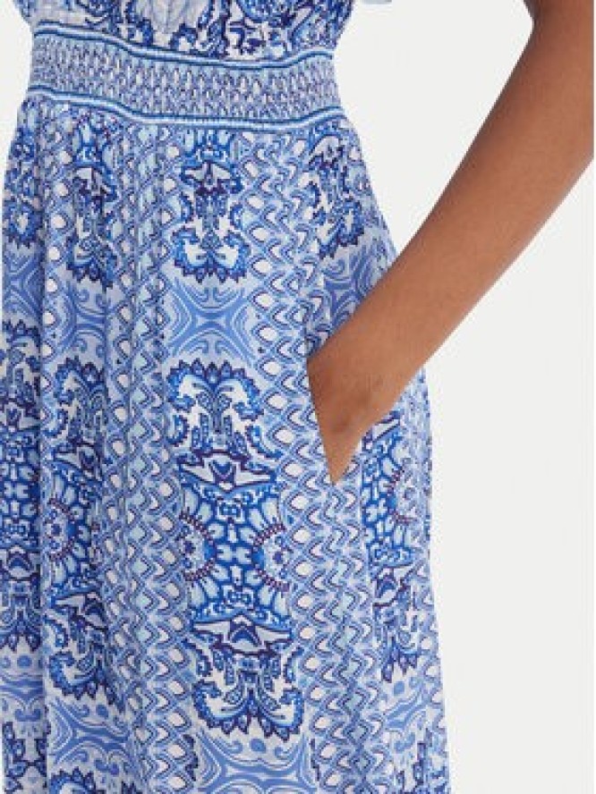 Hale Bob Sukienka letnia Sandra 5YTK664A Niebieski Regular Fit