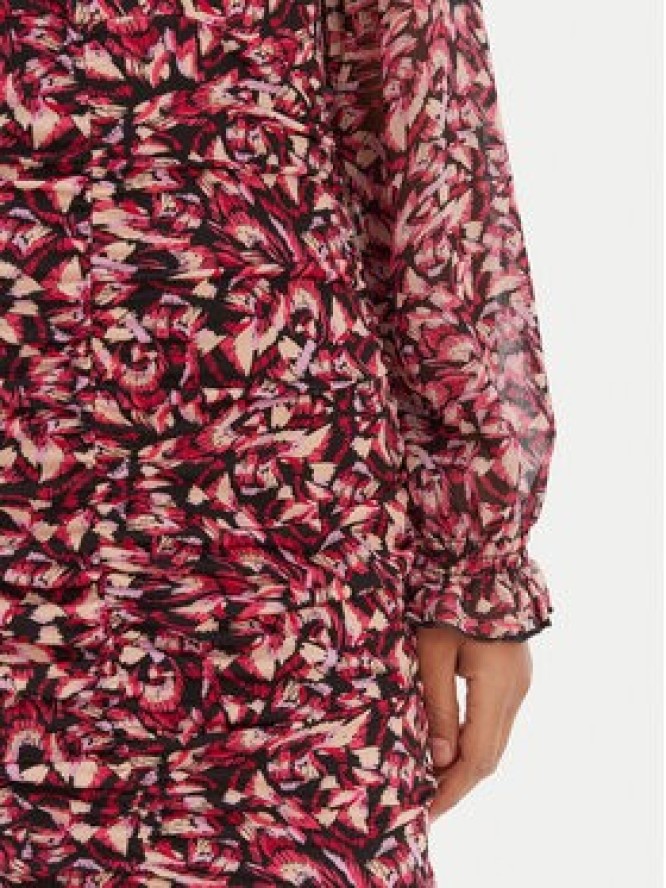 Morgan Sukienka codzienna 261-RIBLOO Różowy Slim Fit