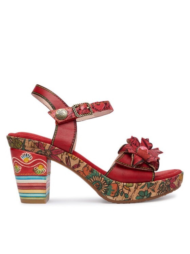 Laura Vita Sandały Nellao 31 Czerwony