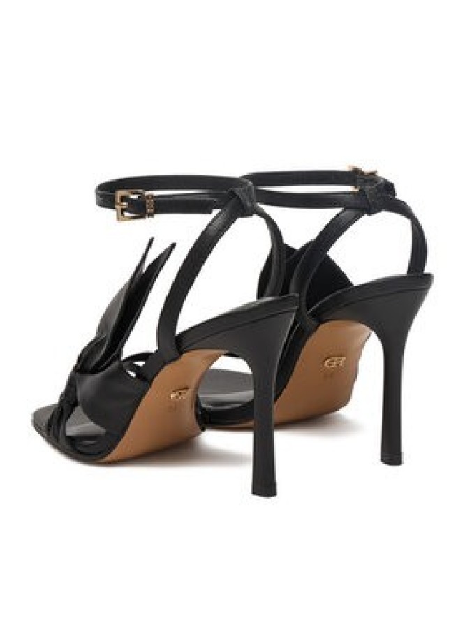 GINO ROSSI Sandały EO-LT23-310 Czarny