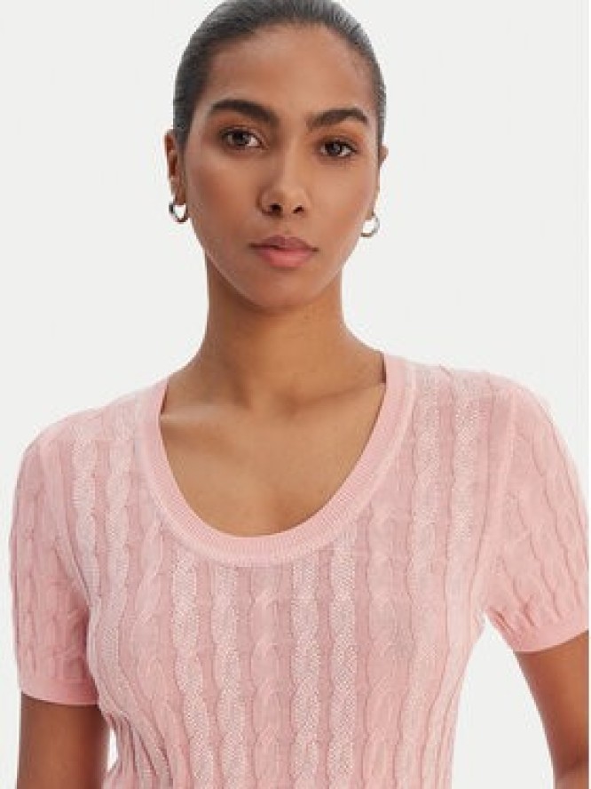 Fracomina Sweter FR26ST7031K547R9 Koralowy Regular Fit