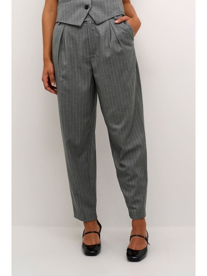 Kaffe Spodnie w kolorze szarym rozmiar: 40