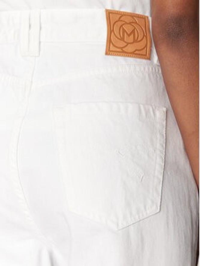 Marella Jeansy Mom 2513181084 Biały Mom Fit
