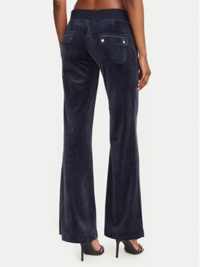 Juicy Couture Spodnie dresowe Layla JCSEBJ001G Granatowy Regular Fit
