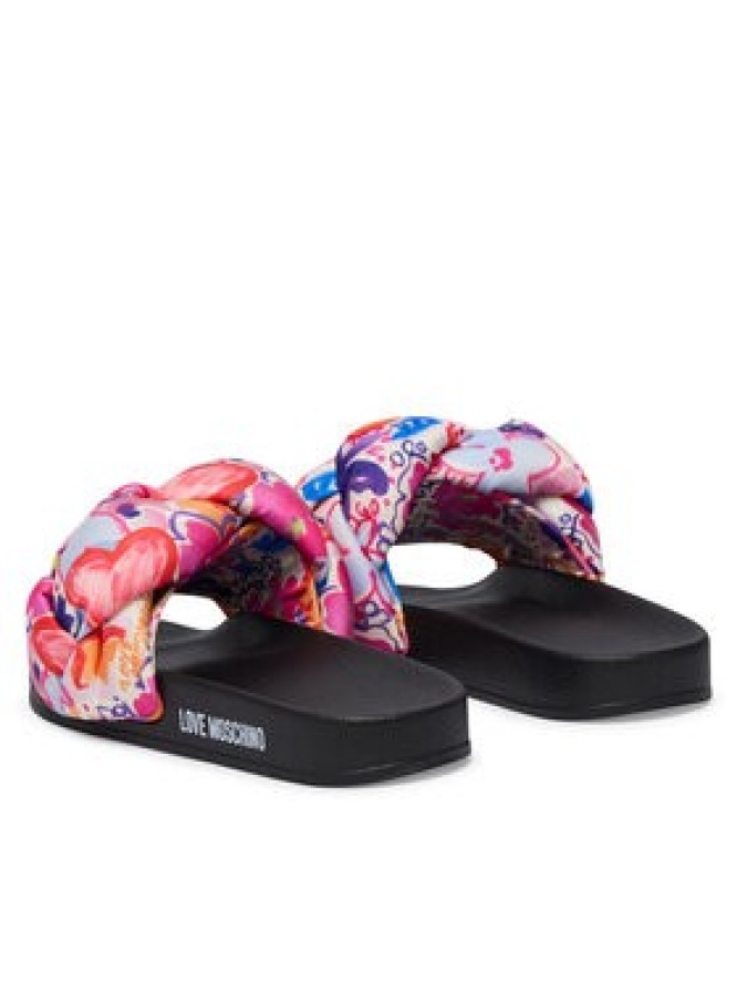 LOVE MOSCHINO Klapki JA28312G0OIW465A Kolorowy