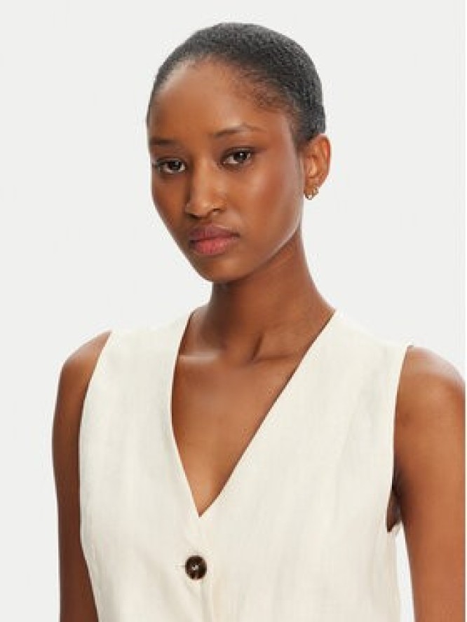 Marella Kamizelka Anemone 2515151012 Écru Regular Fit