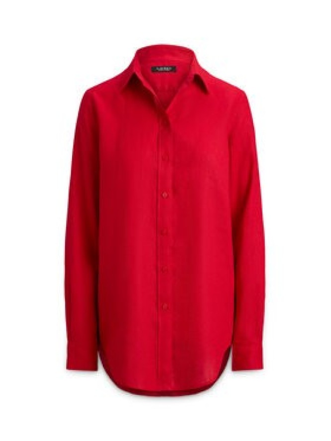 LAUREN RALPH LAUREN Koszula 200782777073 Czerwony Relaxed Fit