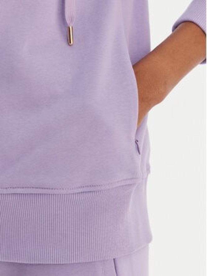 Versace Jeans Couture Bluza 80HAIT02 CF01T Fioletowy Regular Fit