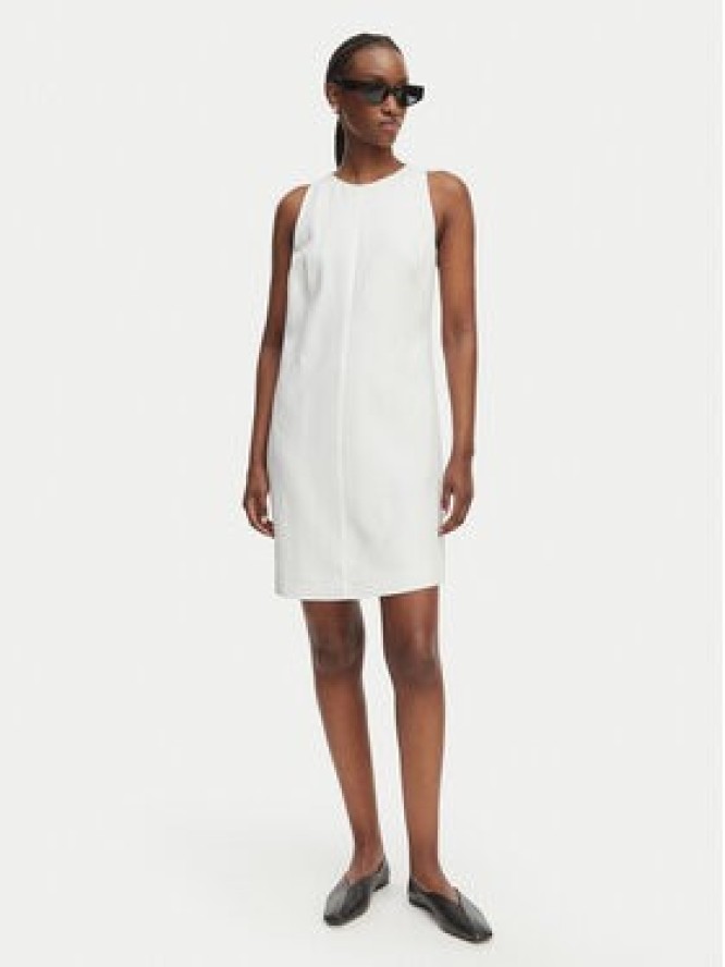 BOSS Sukienka koktajlowa Dinderal 50557447 Biały Regular Fit