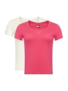 Tommy Jeans Komplet t-shirtów DW0DW21367 Kolorowy Slim Fit