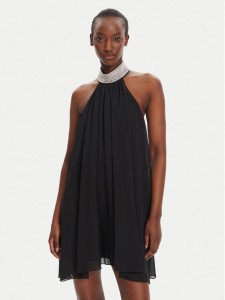 Eleh Sukienka koktajlowa ESS250027 Czarny Regular Fit