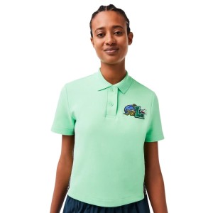 Koszulka damska Lacoste Holiday Regular Fit Organic Cotton Polo