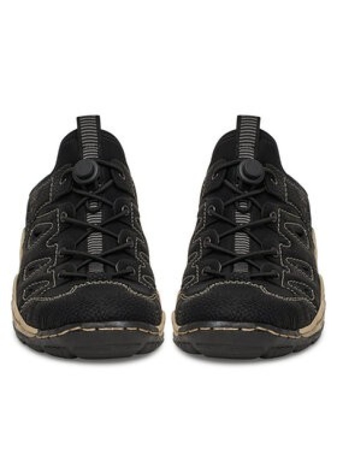 Rieker Klapki L0567-00 Czarny