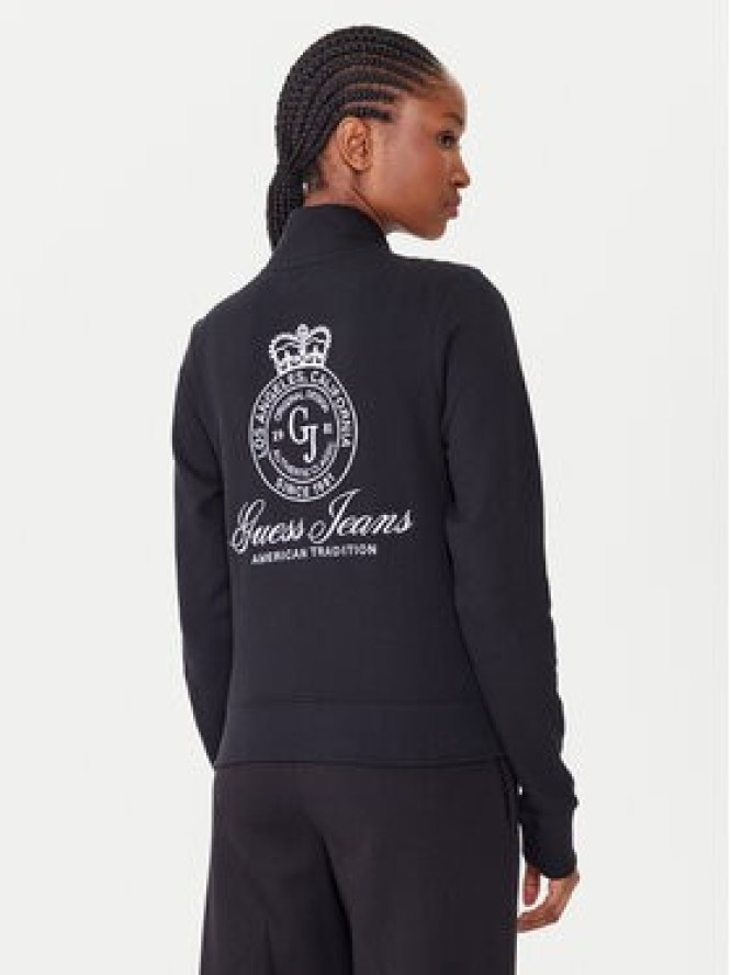 Guess Jeans Bluza W5YQ17 K68I4 Czarny Regular Fit