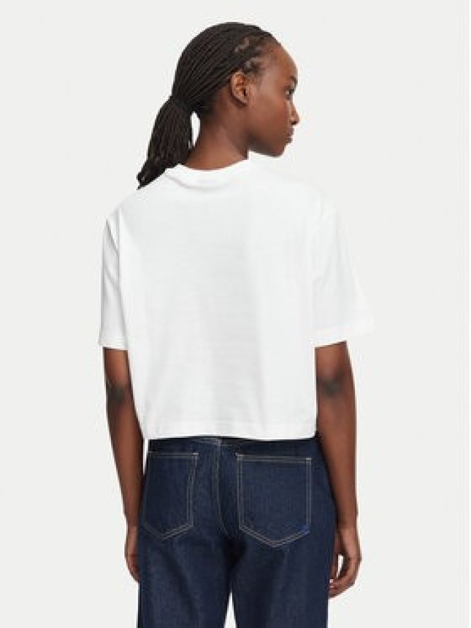 Karl Lagerfeld Jeans T-Shirt B3W17022 Biały Boxy Fit