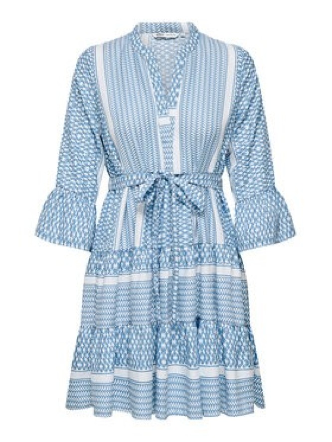 ONLY Sukienka letnia Athena 15219486 Niebieski Regular Fit