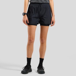 Spodenki damskie Odlo ZEROWEIGHT 3 INCH 2-in-1 short