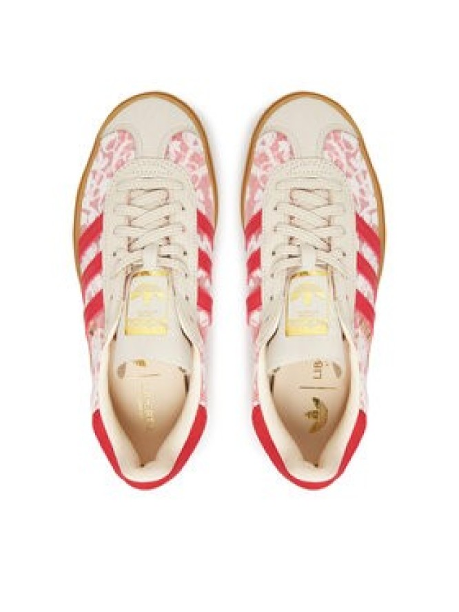 adidas Sneakersy Gazelle Bold X Liberty London JR8885 Écru