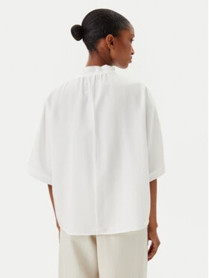 Marc O'Polo Bluzka 503 0840 41013 Biały Relaxed Fit