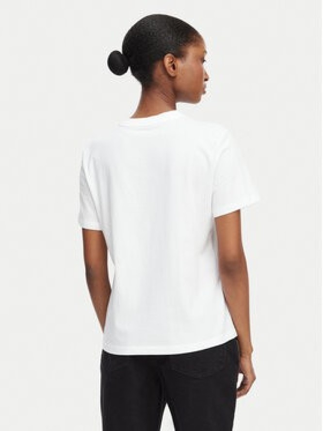 Calvin Klein Jeans T-Shirt Classic Monologo LV047D873G Biały Regular Fit