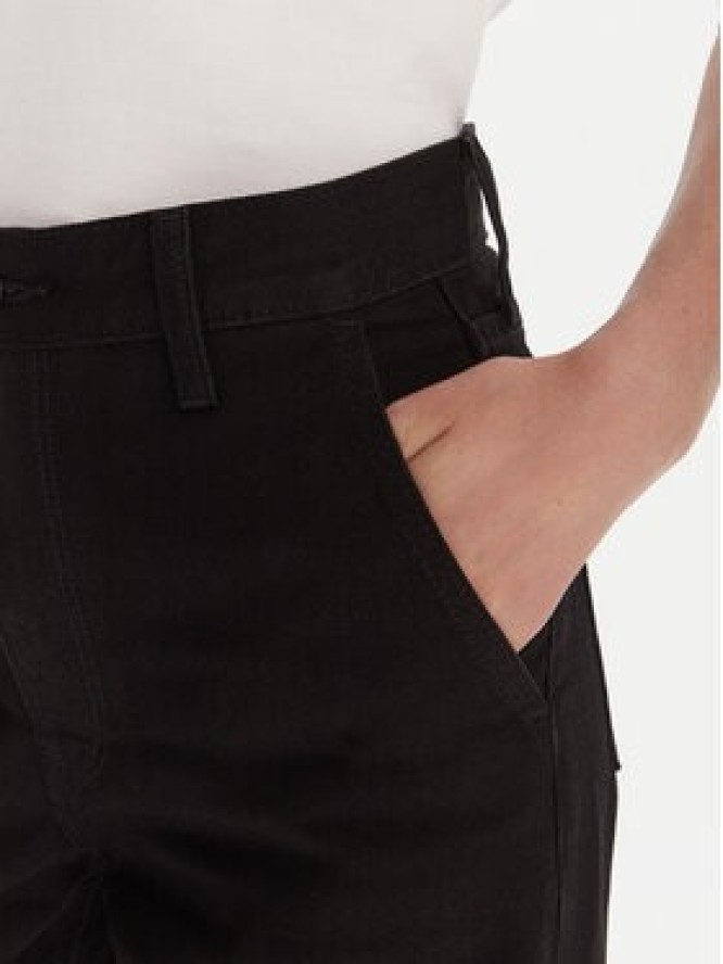 Calvin Klein Jeansy LV047D770G Czarny Wide Leg