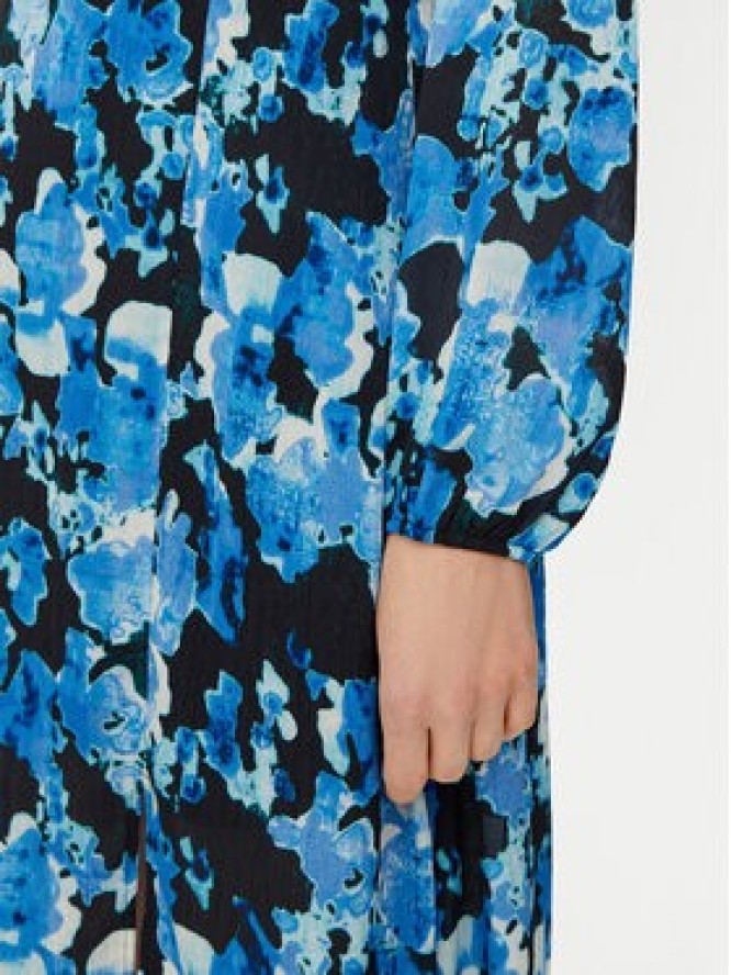 Morgan Sukienka koszulowa 251-RAMIE.F Niebieski Loose Fit