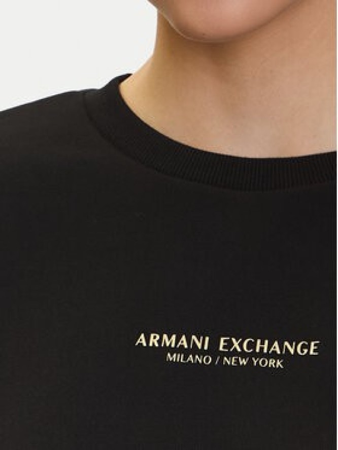 Armani Exchange Bluza XW001451 AF10830 MC021 Czarny Relaxed Fit